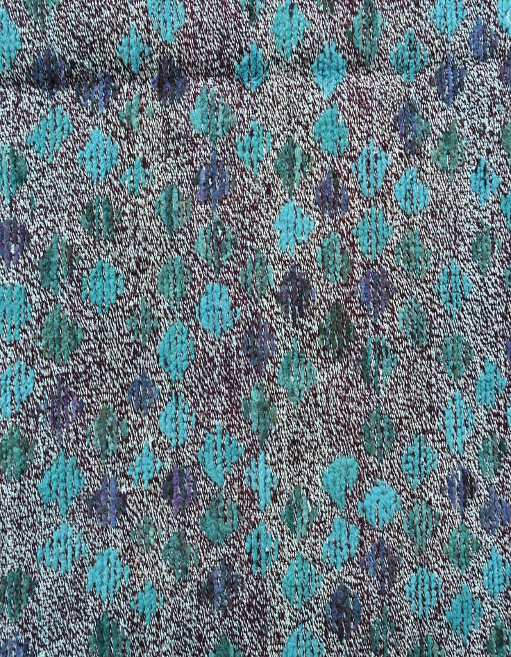 Detail image of  4' 2 x 5' 11  Hand Knotted Darya Wool Rug