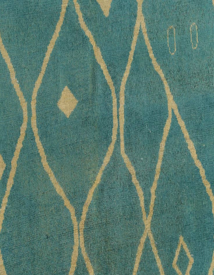 Detail image of  5' 8 x 8'  Hand Knotted Darya Wool Rug