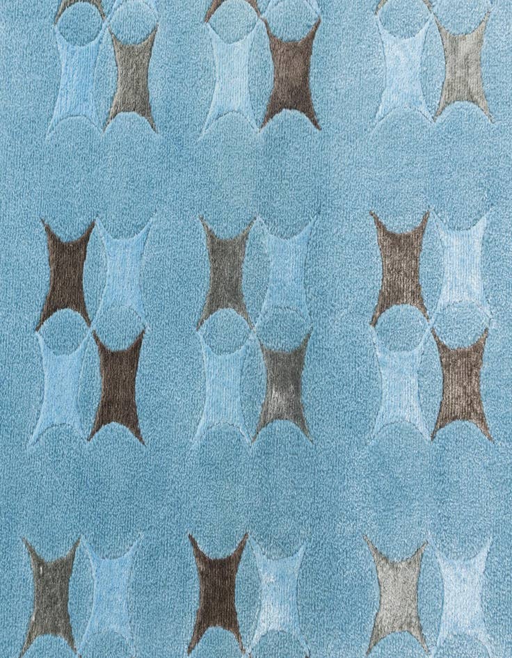 Detail image of  2' 10 x 4' 11  Hand Knotted Darya Wool Rug