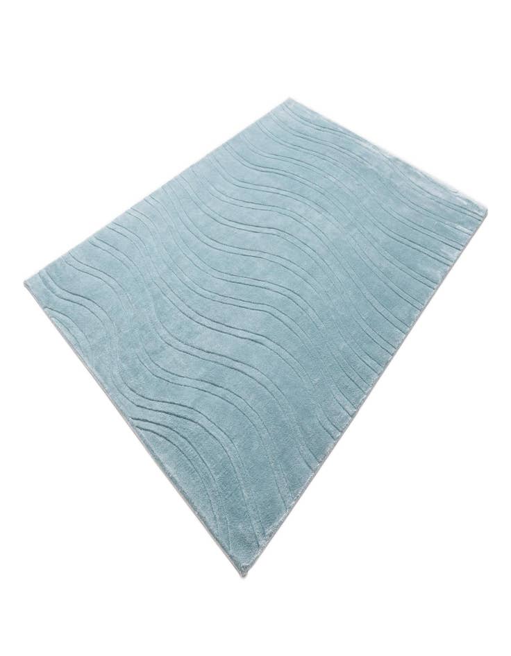 Detail image of  5' 8 x 8'  Hand Knotted Darya Wool Rug