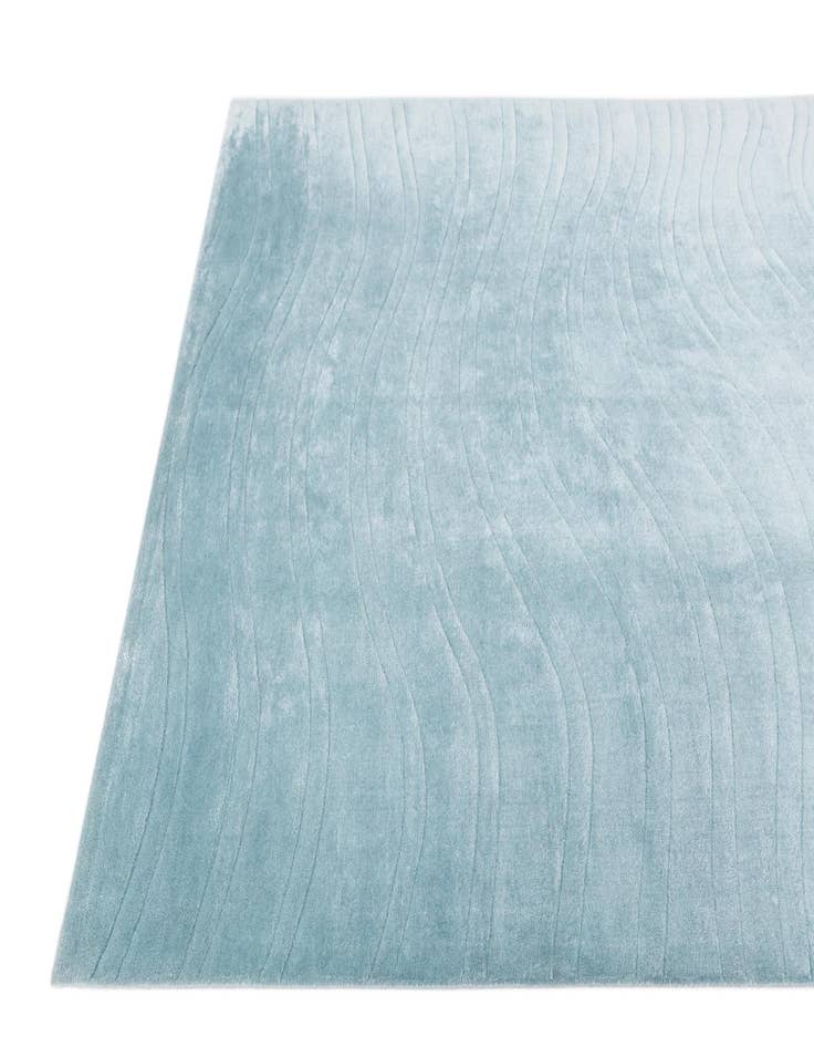 Detail image of  5' 8 x 8'  Hand Knotted Darya Wool Rug