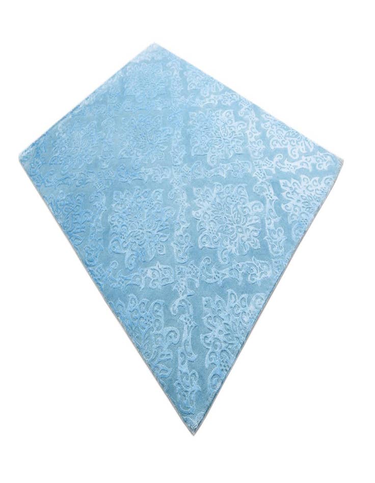 Detail image of  5' 8 x 7' 11  Hand Knotted Darya Wool Rug