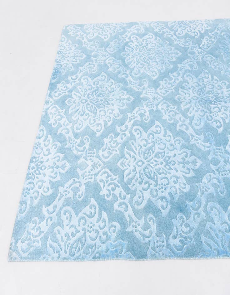 Detail image of  5' 8 x 7' 11  Hand Knotted Darya Wool Rug