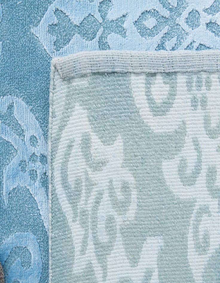 Detail image of  5' 8 x 7' 11  Hand Knotted Darya Wool Rug