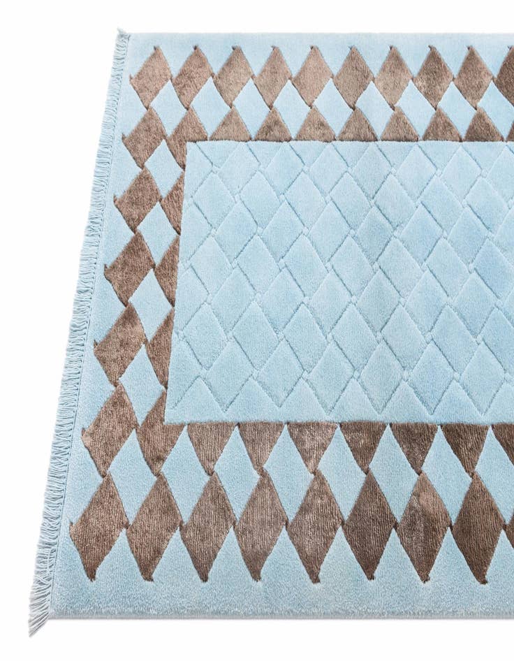 Detail image of  3' x 5'  Hand Knotted Darya Wool Rug