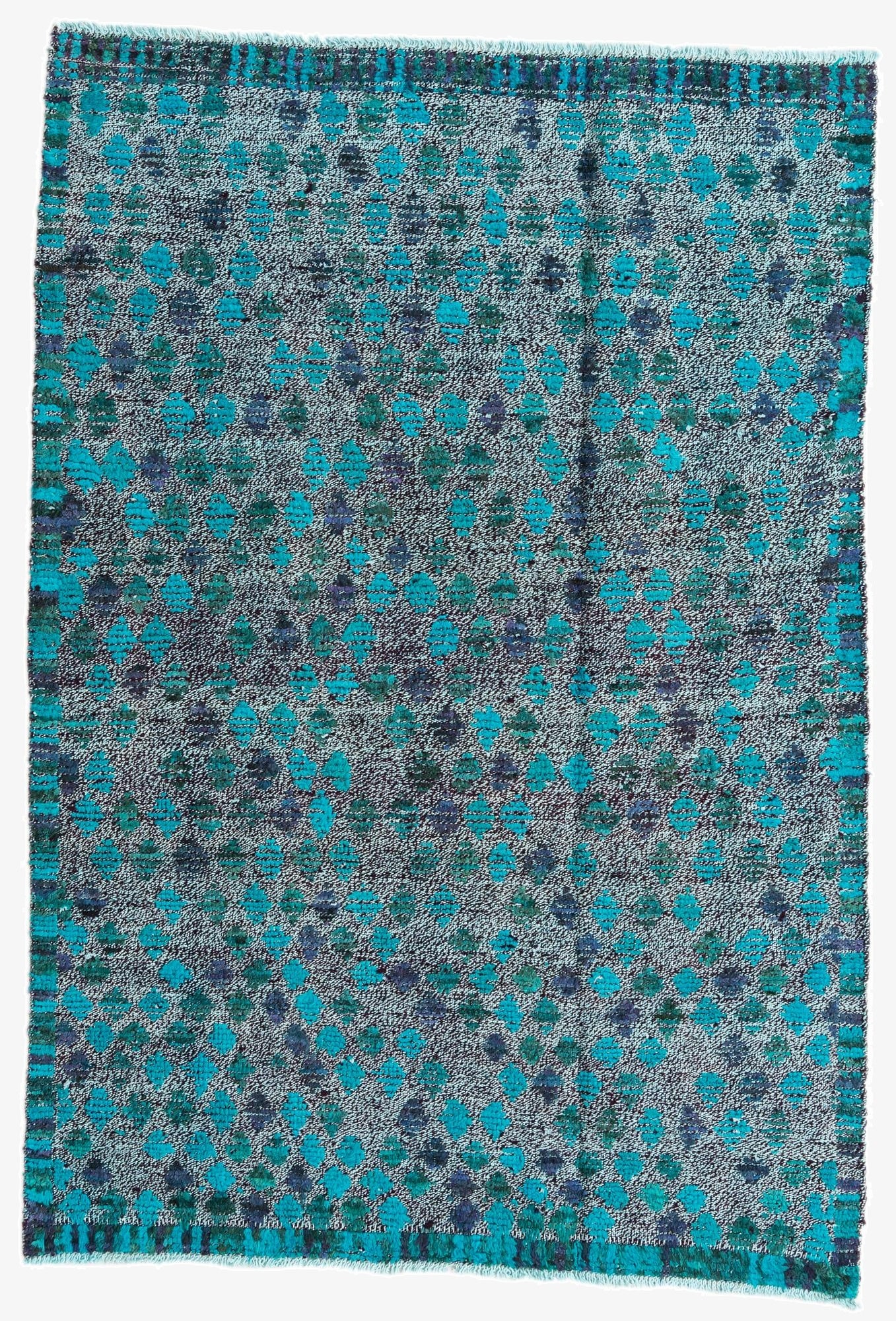  4' 2 x 5' 11  Hand Knotted Darya Wool Rug