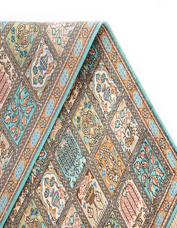 Detail image of  1' 11 x 2' 11 Ghom Silk Rug