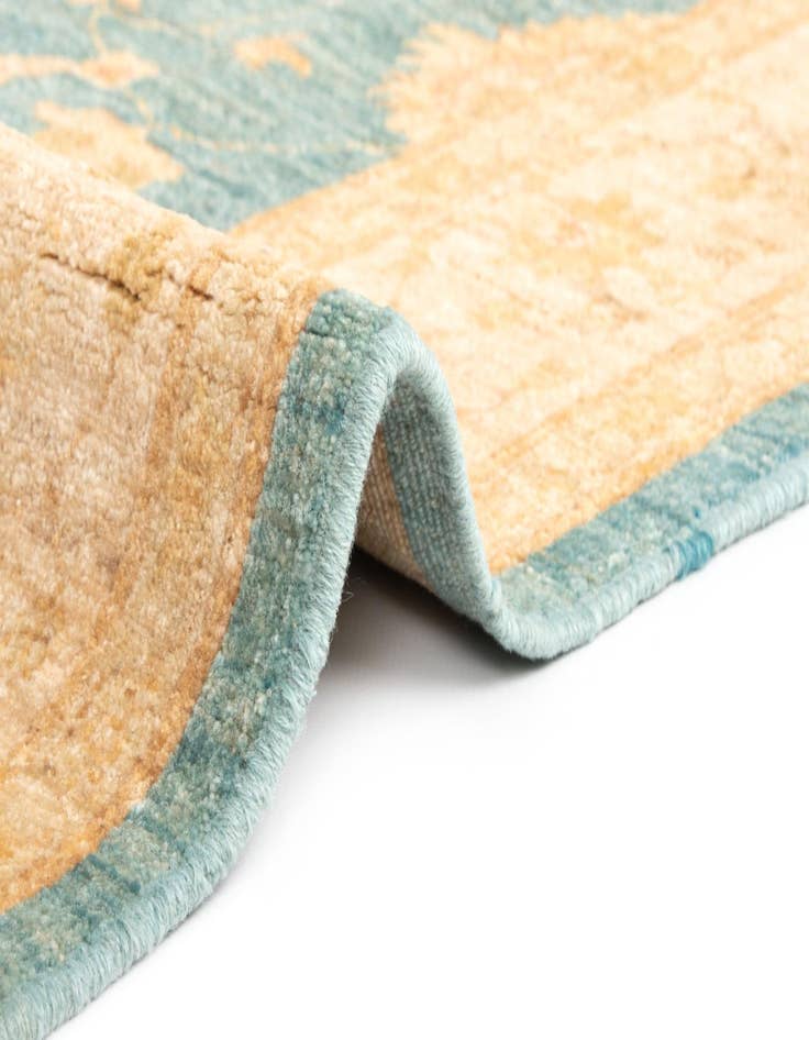 Detail image of  5' 1 x 6' 8 Kaizar Wool Rug