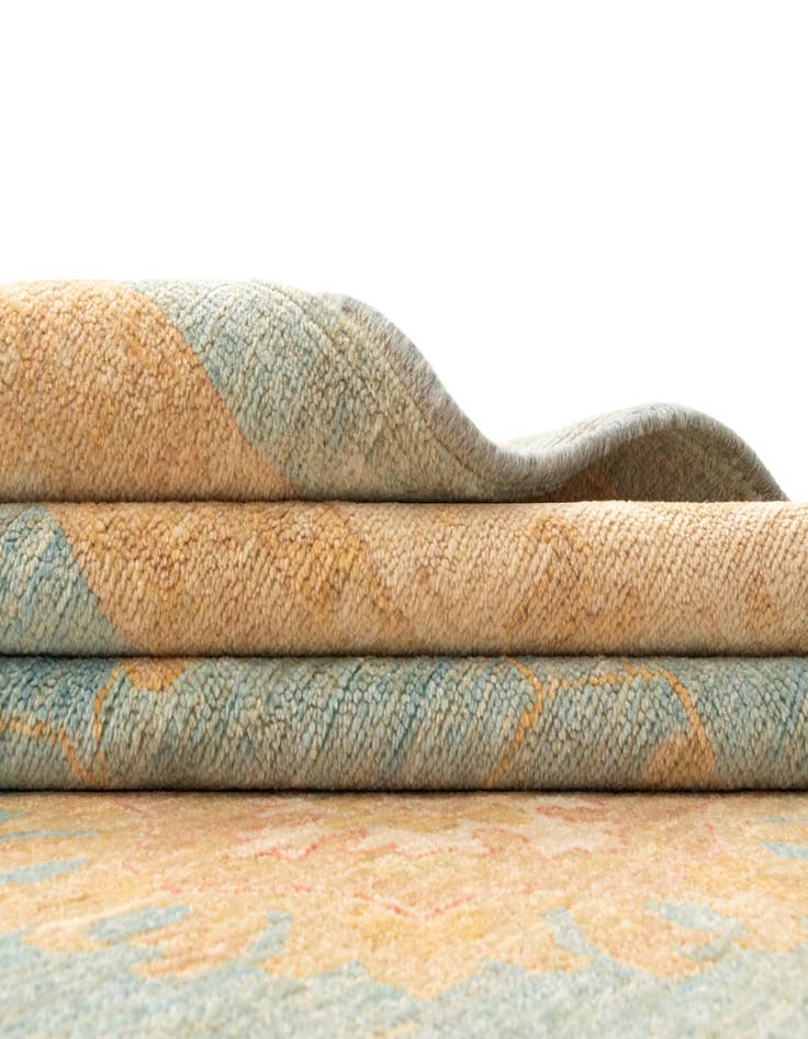 Detail image of  8' 5 x 11' 3 Kaizar Wool Rug