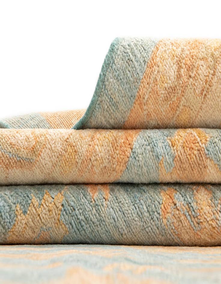 Detail image of  8' 6 x 11' 7 Kaizar Wool Rug