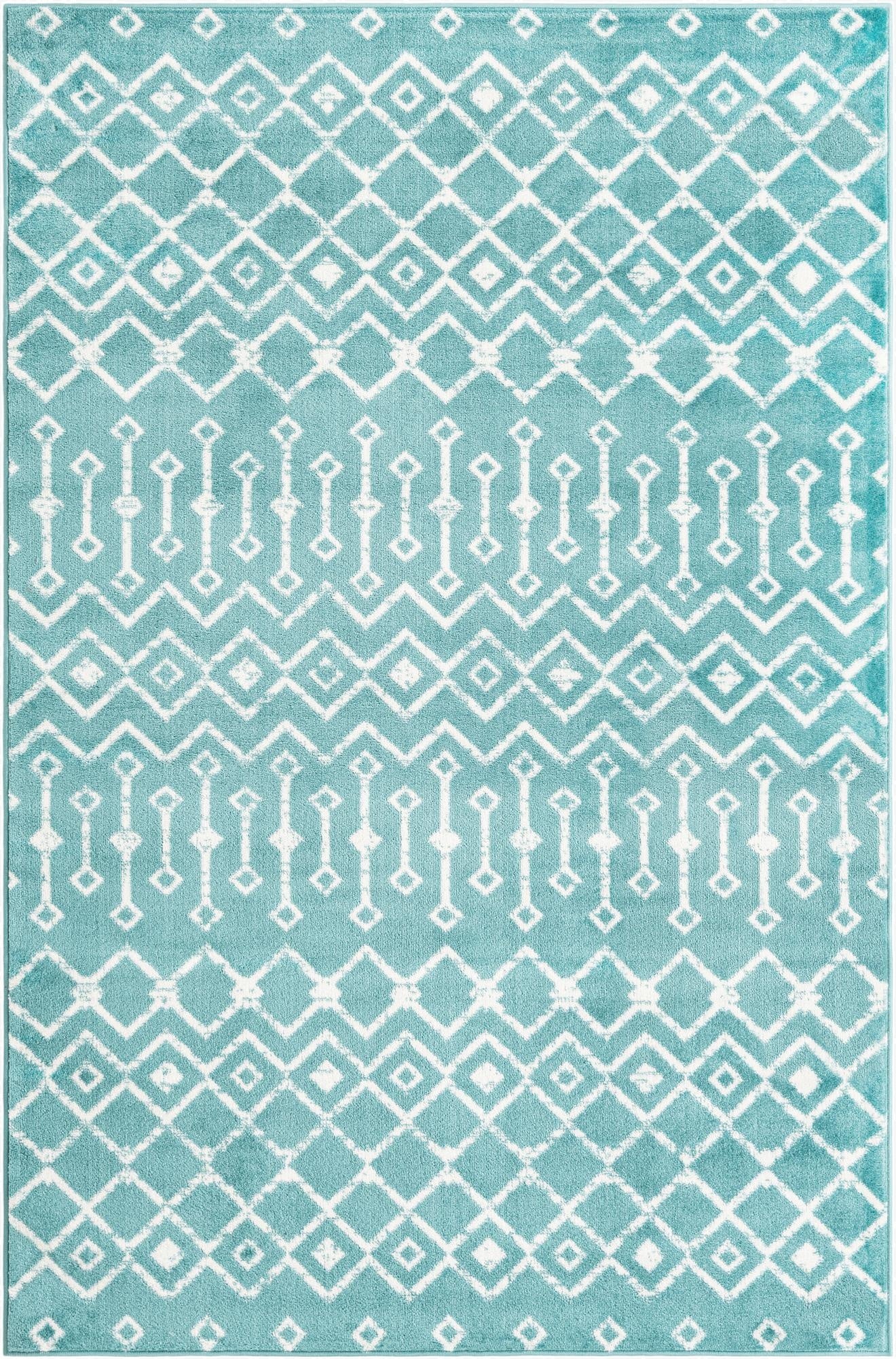  5' 3 x 8' Kasbah Trellis Rug