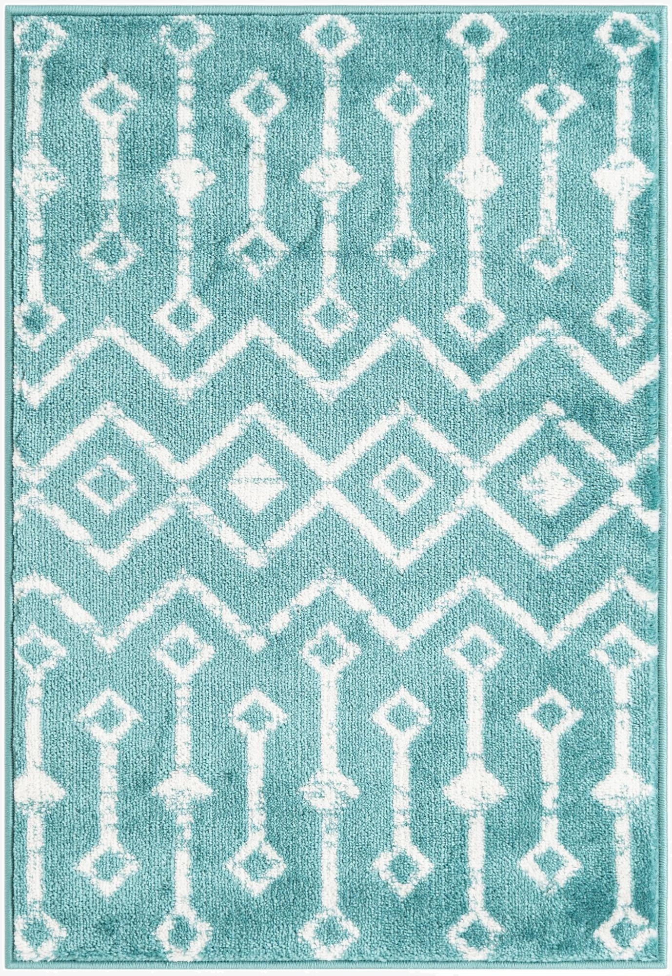  2' x 3' Kasbah Trellis Rug