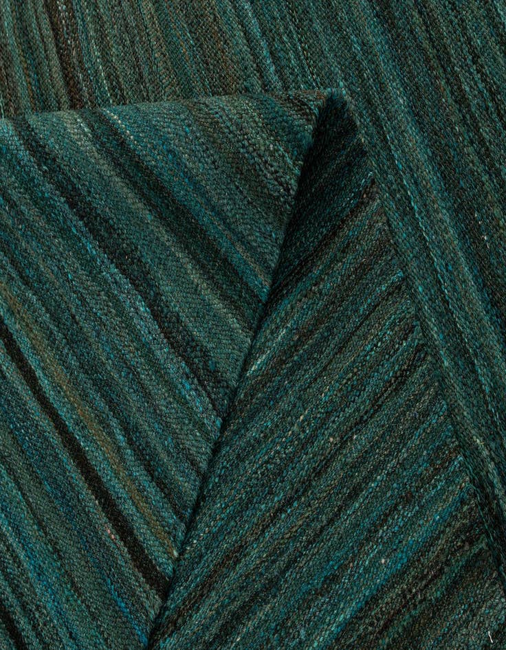 Detail image of  6' 7 x 9' 8  Hand Woven Kilim Modern Wool Rug