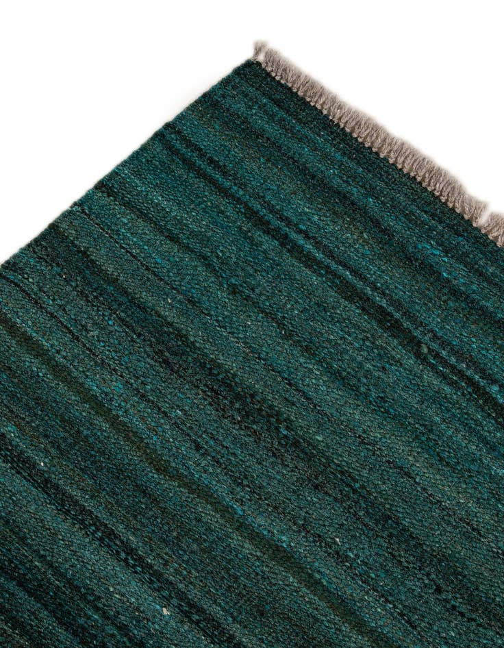 Detail image of  6' 7 x 9' 8  Hand Woven Kilim Modern Wool Rug