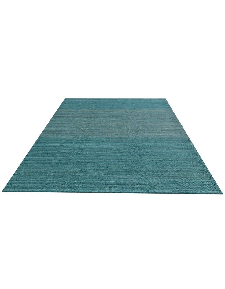 Detail image of 6' 8 x 9' 5 Hand Woven Kilim Modern Wool Rug