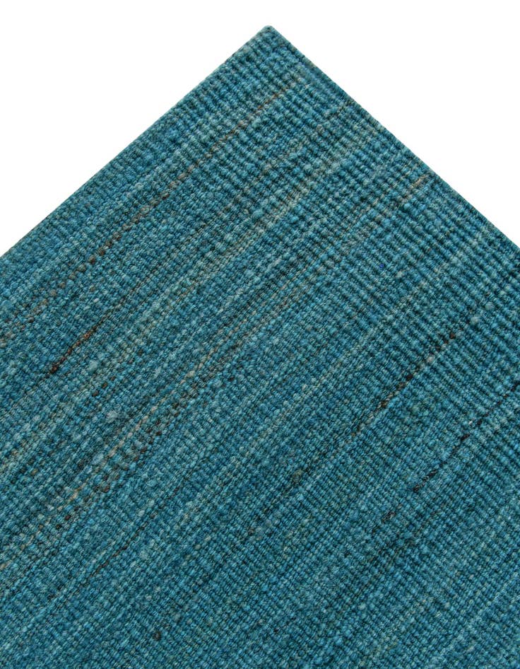 Detail image of 6' 8 x 9' 5 Hand Woven Kilim Modern Wool Rug