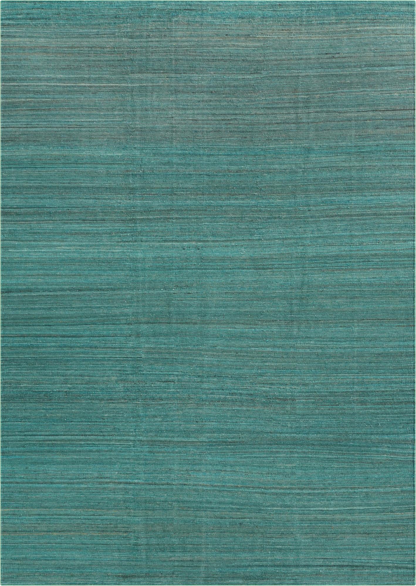  6' 10 x 9' 7  Hand Woven Kilim Modern Wool Rug