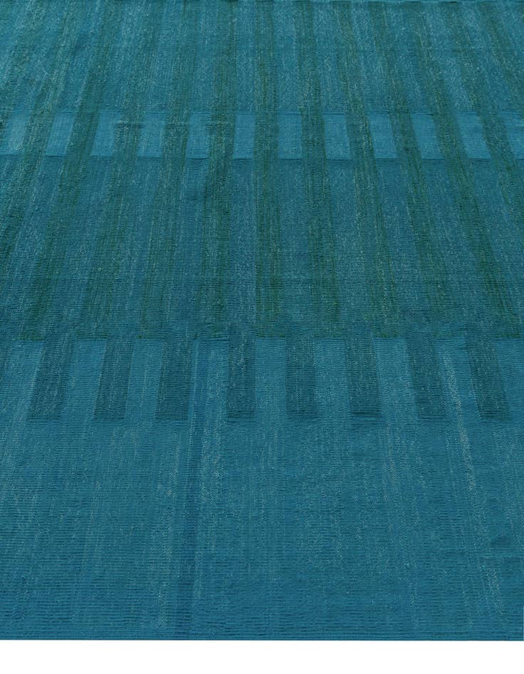 Detail image of 8' 2 x 10' 10 Hand Woven Kilim Modern Wool Rug