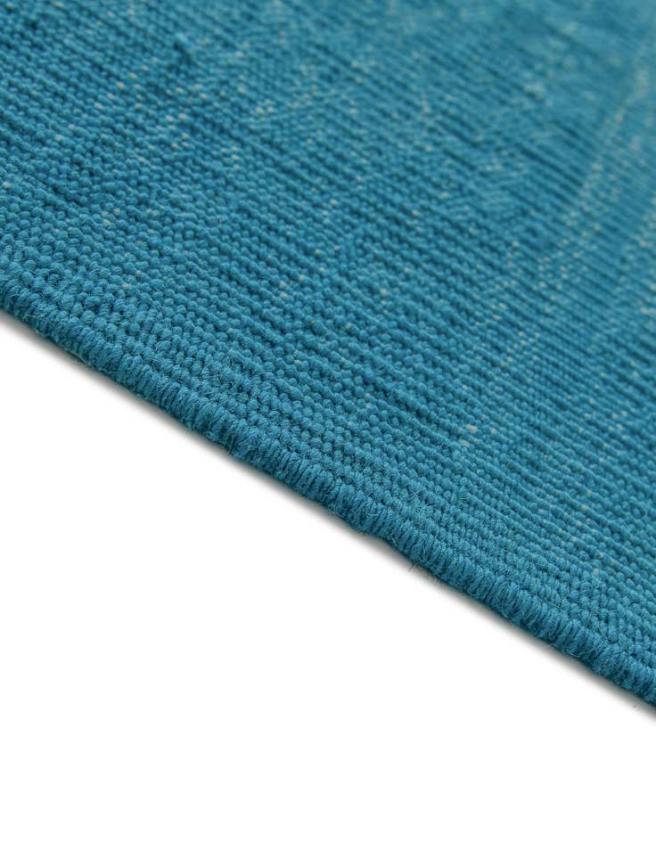 Detail image of 8' 2 x 10' 10 Hand Woven Kilim Modern Wool Rug