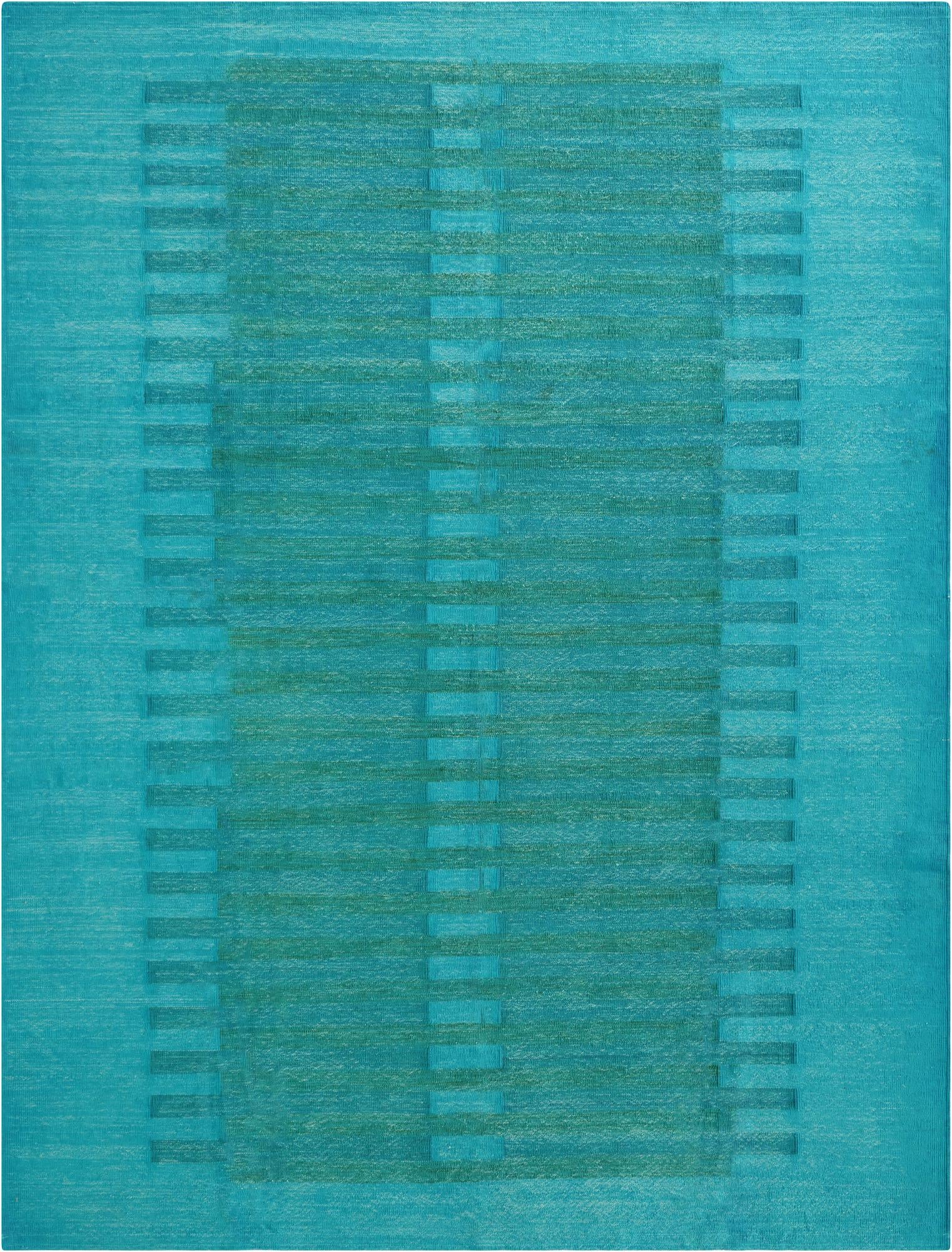 8' 2 x 10' 10 Hand Woven Kilim Modern Wool Rug