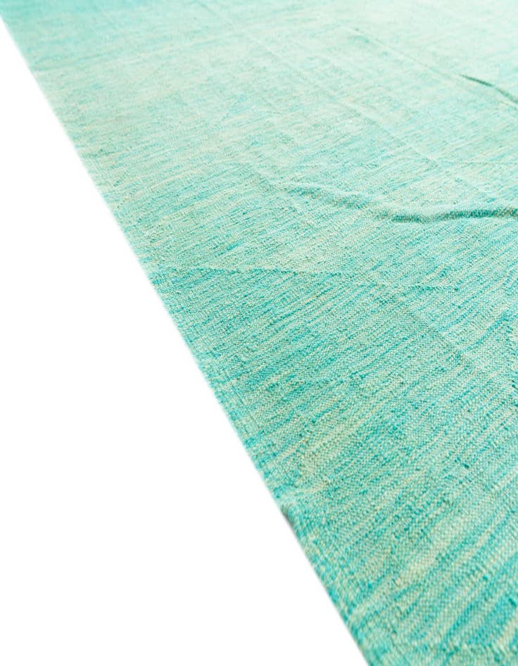 Detail image of  6' 5 x 9' 7  Hand Woven Kilim Modern Wool Rug