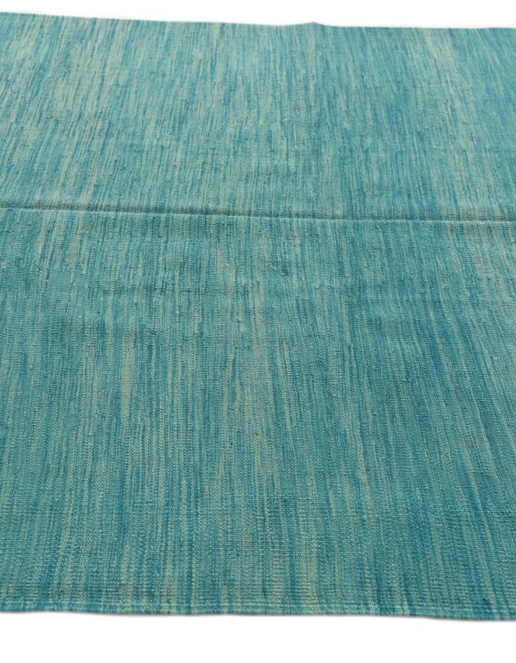 Detail image of  5' 5 x 8'  Hand Woven Kilim Modern Wool Rug