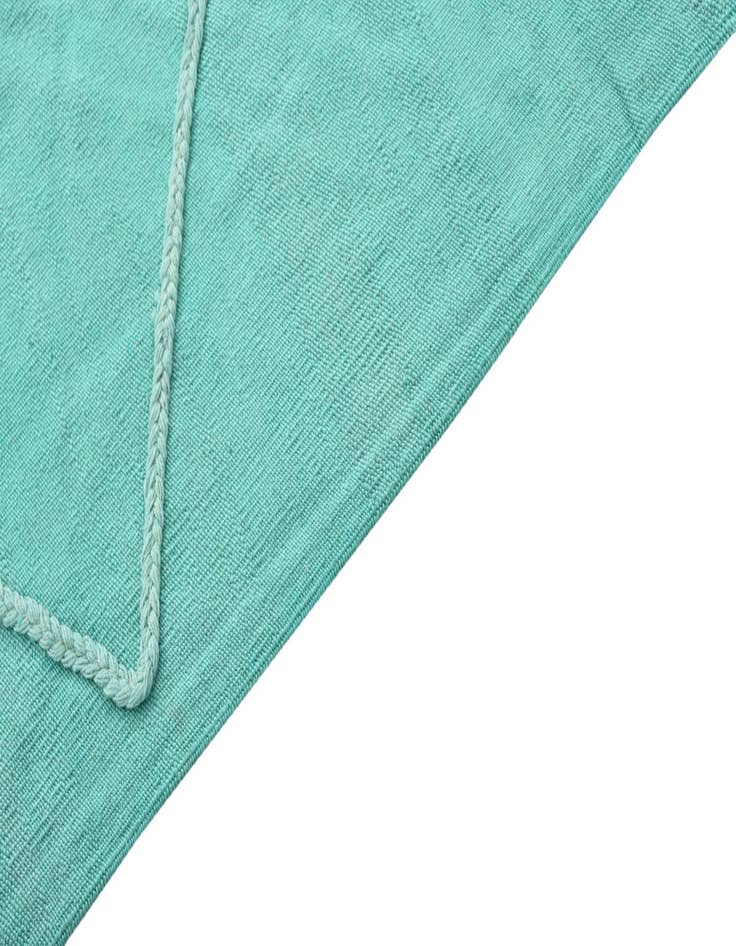 Detail image of  5' 6 x 8' 1  Hand Woven Kilim Modern Wool Rug