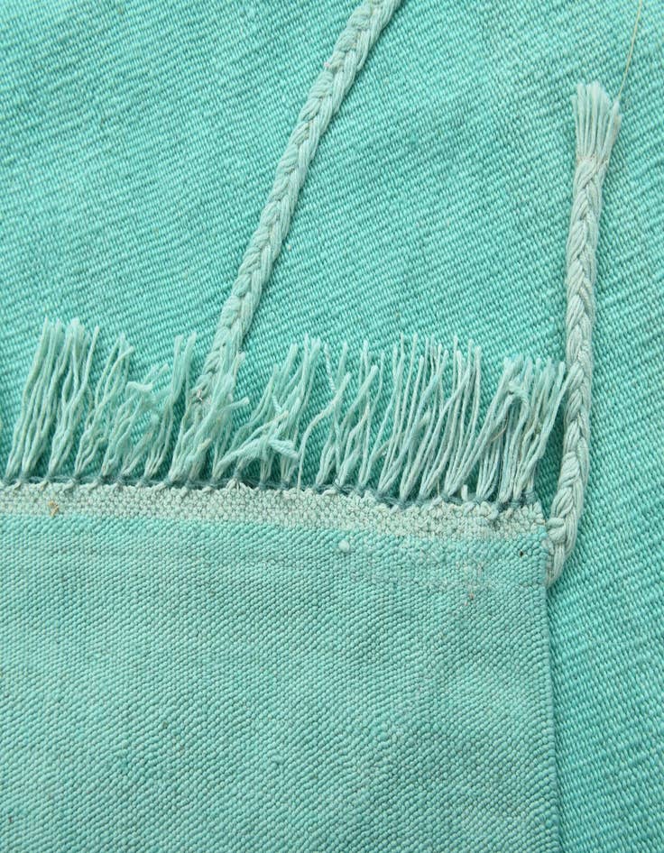 Detail image of  5' 6 x 8' 1  Hand Woven Kilim Modern Wool Rug