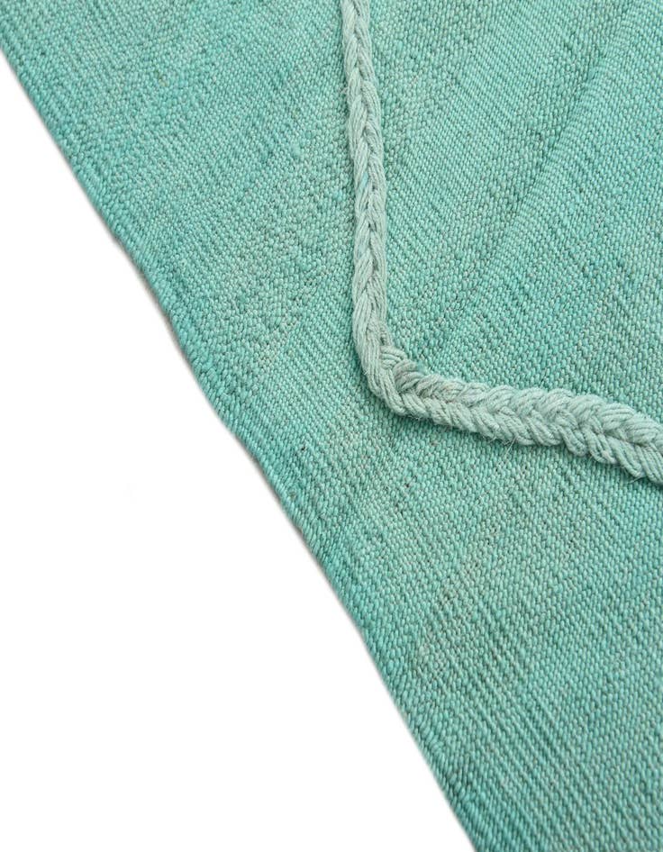 Detail image of  3' 6 x 4' 9  Hand Woven Kilim Modern Wool Rug