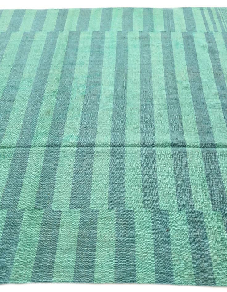 Detail image of  5' 7 x 7' 6  Hand Woven Kilim Modern Wool Rug