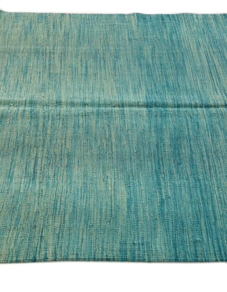 Detail image of  4' 2 x 6' 7  Hand Woven Kilim Modern Wool Rug