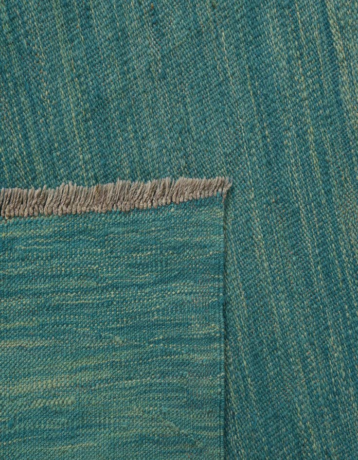 Detail image of  4' 10 x 6' 6  Hand Woven Kilim Modern Wool Rug