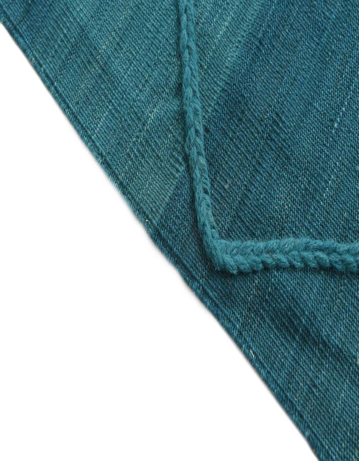 Detail image of  3' 6 x 5'  Hand Knotted Moroccan Wool Rug