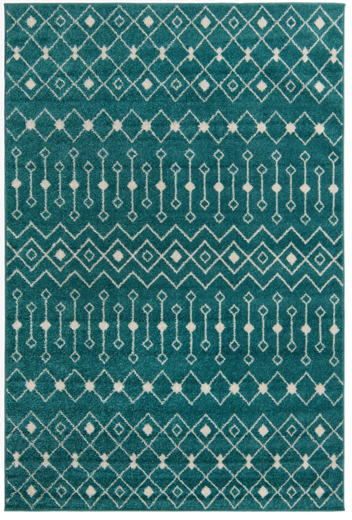  6' x 9' Moroccan Trellis Rug
