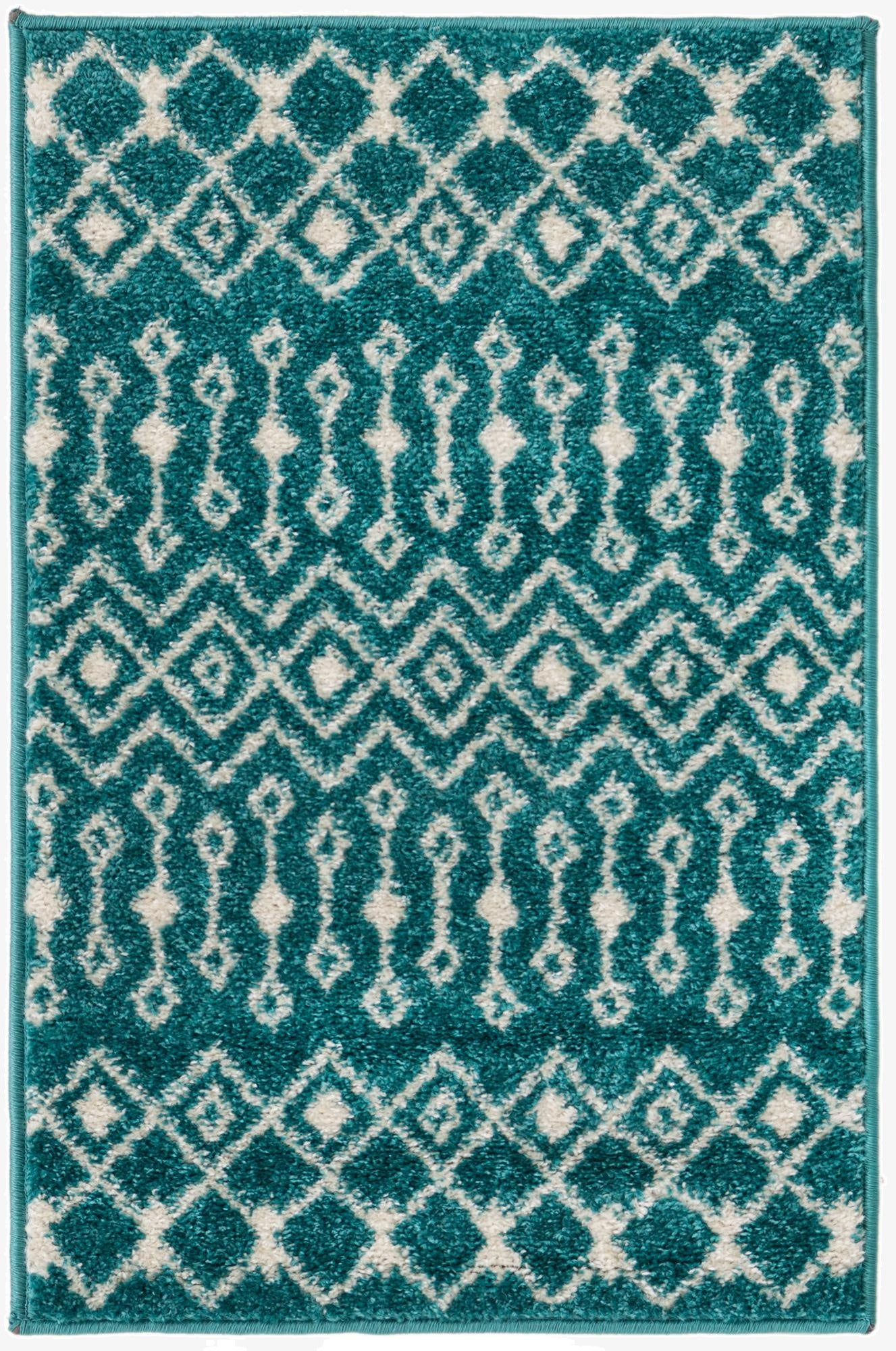  2' x 3' Moroccan Trellis Rug