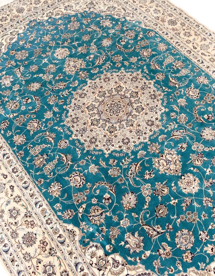 Detail image of  6' 9 x 9' 10 Nain Rug