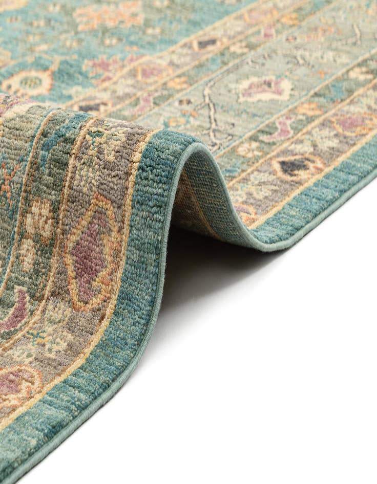 Detail image of  10' x 14' 1  Hand Knotted Oushak Rug