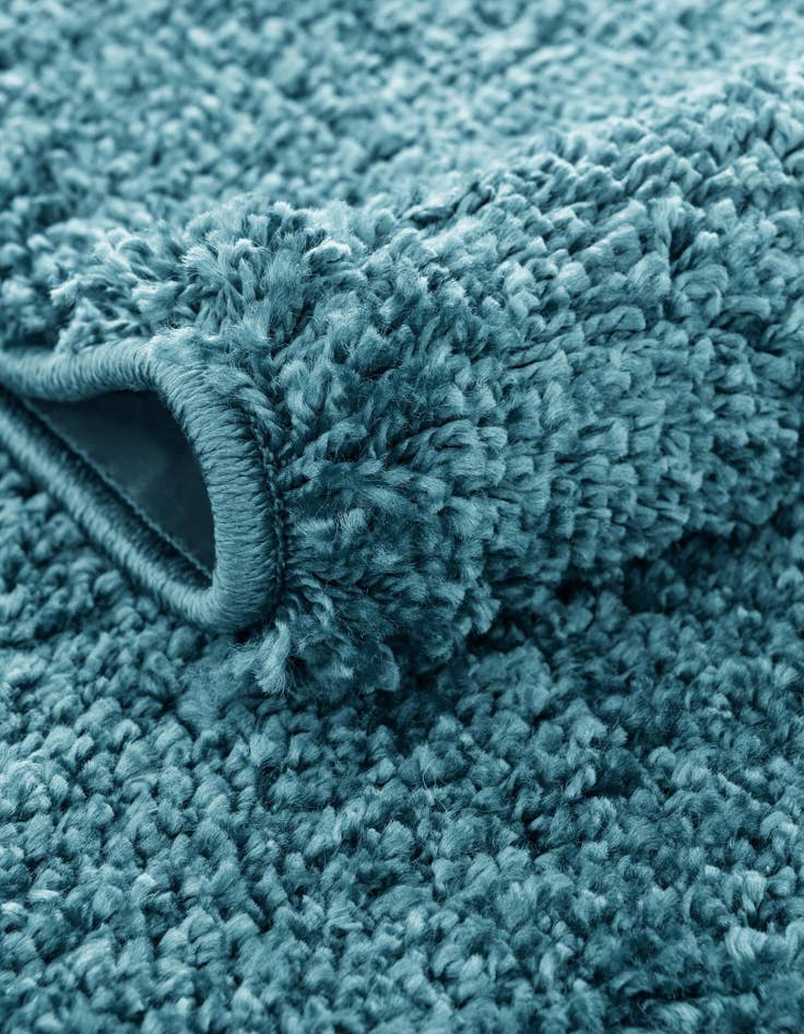 Detail image of  8' x 10' Soft Solid Shag Rug