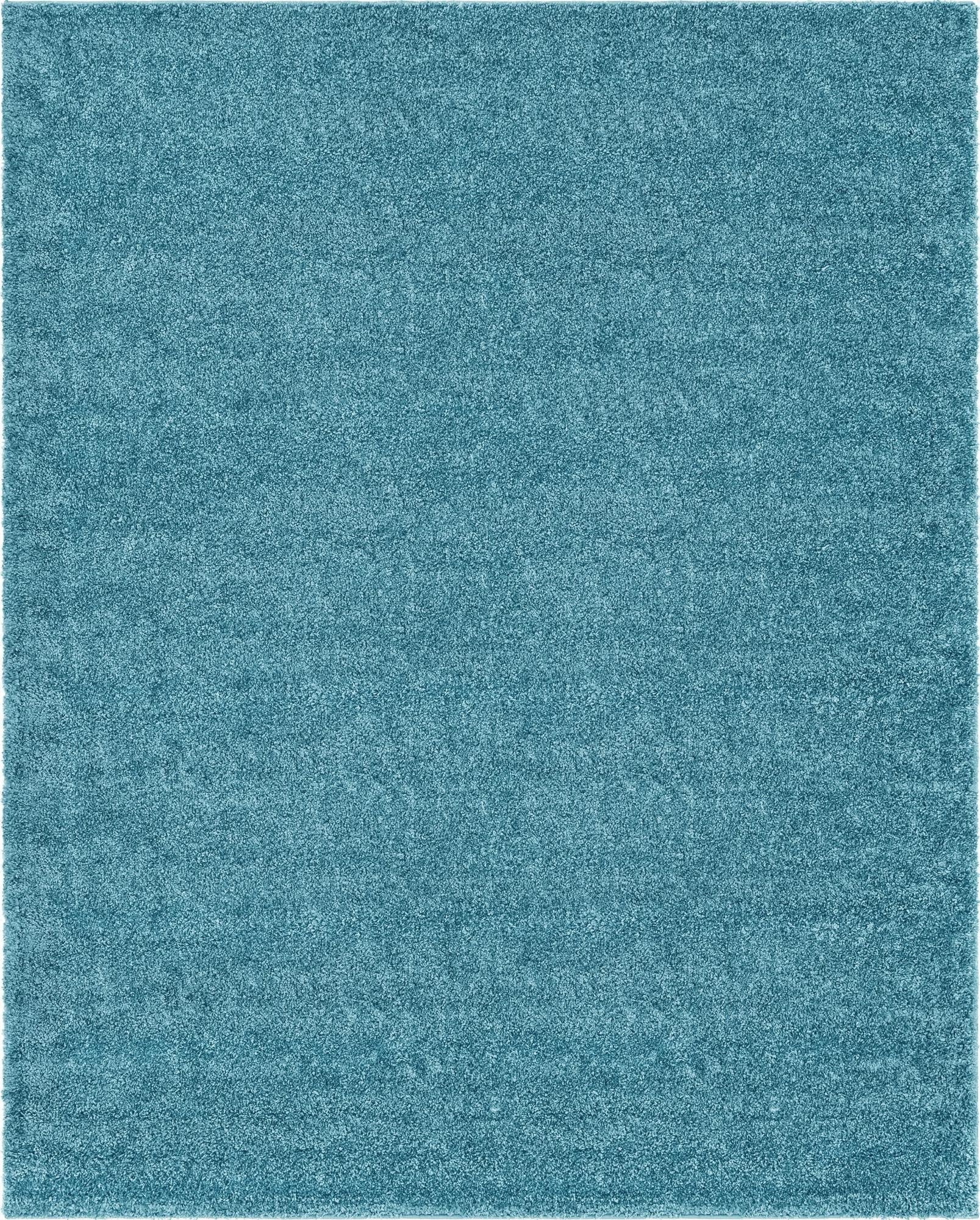 Primary image  8' x 10' Soft Solid Shag Rug