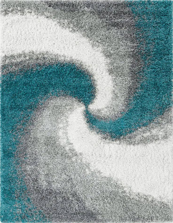 Detail image of  5' 3 x 8' Soft Touch Shag Rug