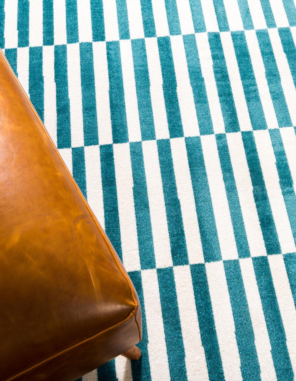 Turquoise 5' 3 x 8' SoHo Rug | Rugs.com