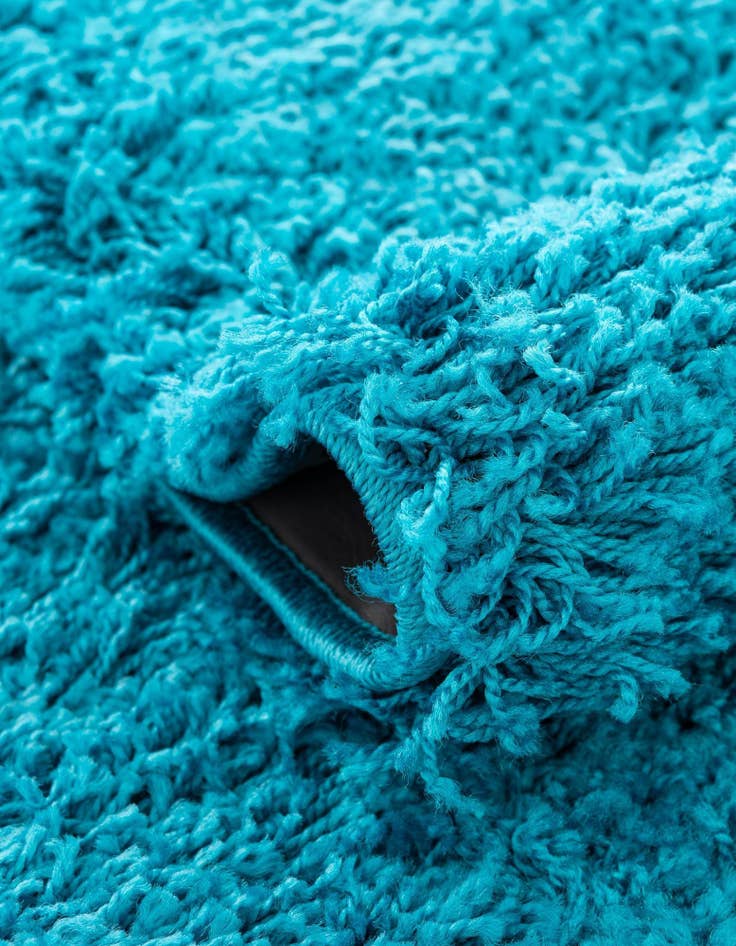 Detail image of  7' x 10' Solid Shag Rug
