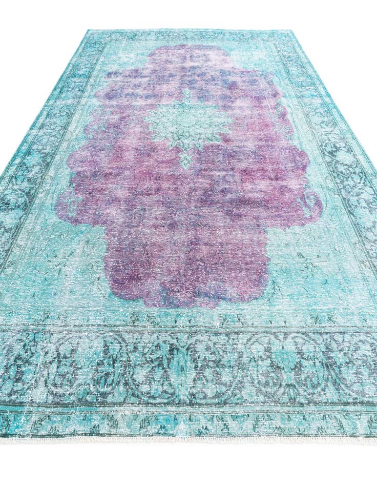 Detail image of  9' 7 x 12' 8  Hand Knotted Ultra Vintage Persian Wool Rug