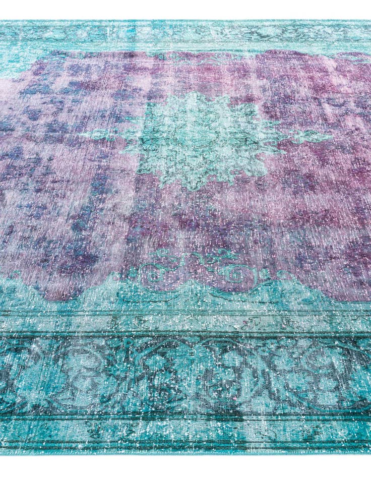 Detail image of  9' 7 x 12' 8  Hand Knotted Ultra Vintage Persian Wool Rug