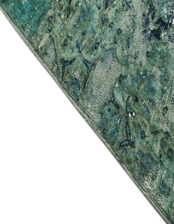 Detail image of  5' 7 x 8'  Hand Knotted Ultra Vintage Persian Wool Rug