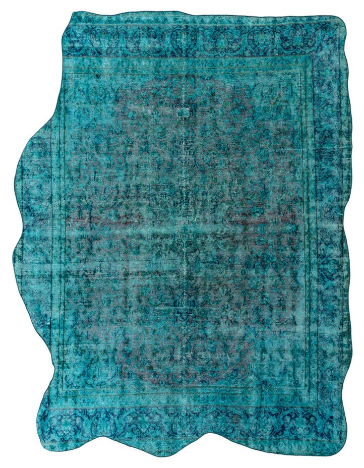  9' 2 x 12' 3  Hand Knotted Ultra Vintage Persian W...