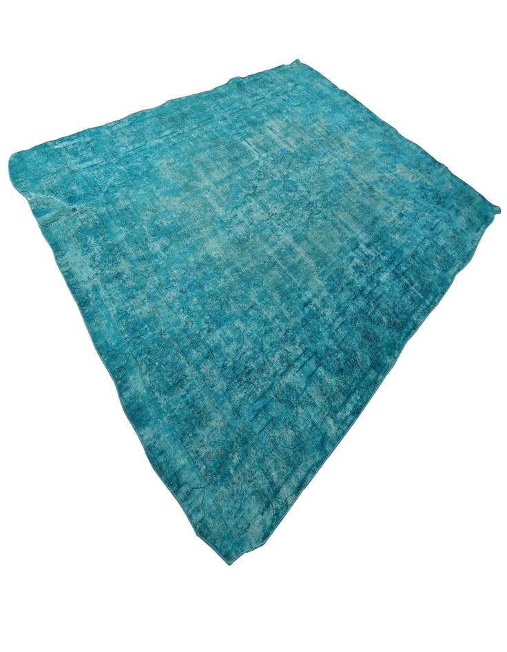 Detail image of  9' 6 x 13' 2  Hand Knotted Ultra Vintage Persian Wool Rug