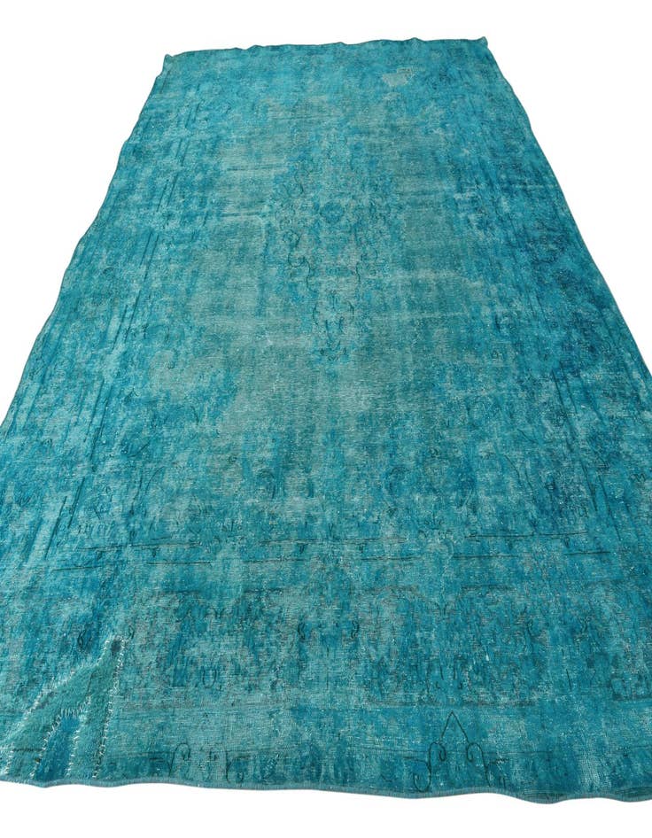 Detail image of  9' 6 x 13' 2  Hand Knotted Ultra Vintage Persian Wool Rug