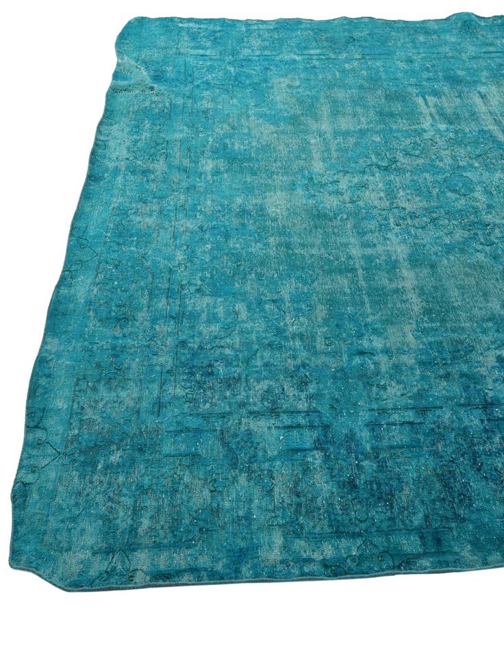 Detail image of  9' 6 x 13' 2  Hand Knotted Ultra Vintage Persian Wool Rug