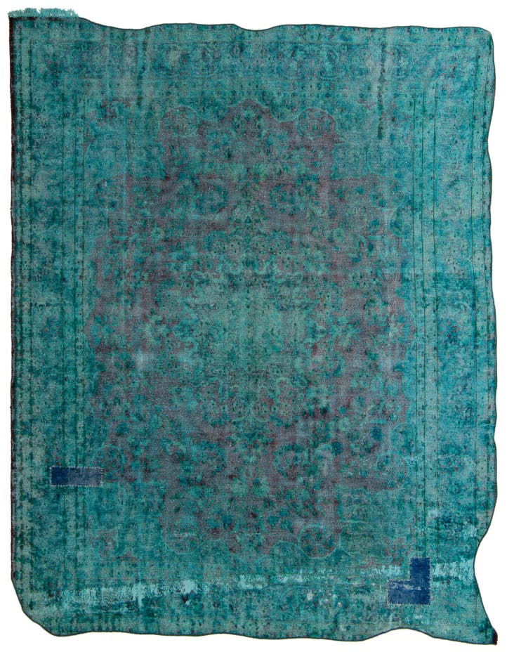  9' 4 x 12' 3  Hand Knotted Ultra Vintage Persian W...